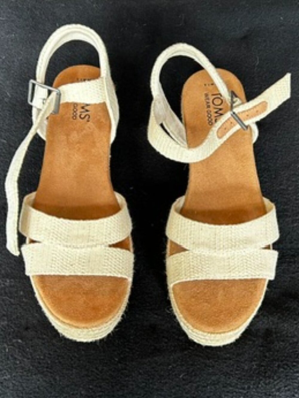 NWT Toms Wear Good Wedge Sandals - 7 1/2